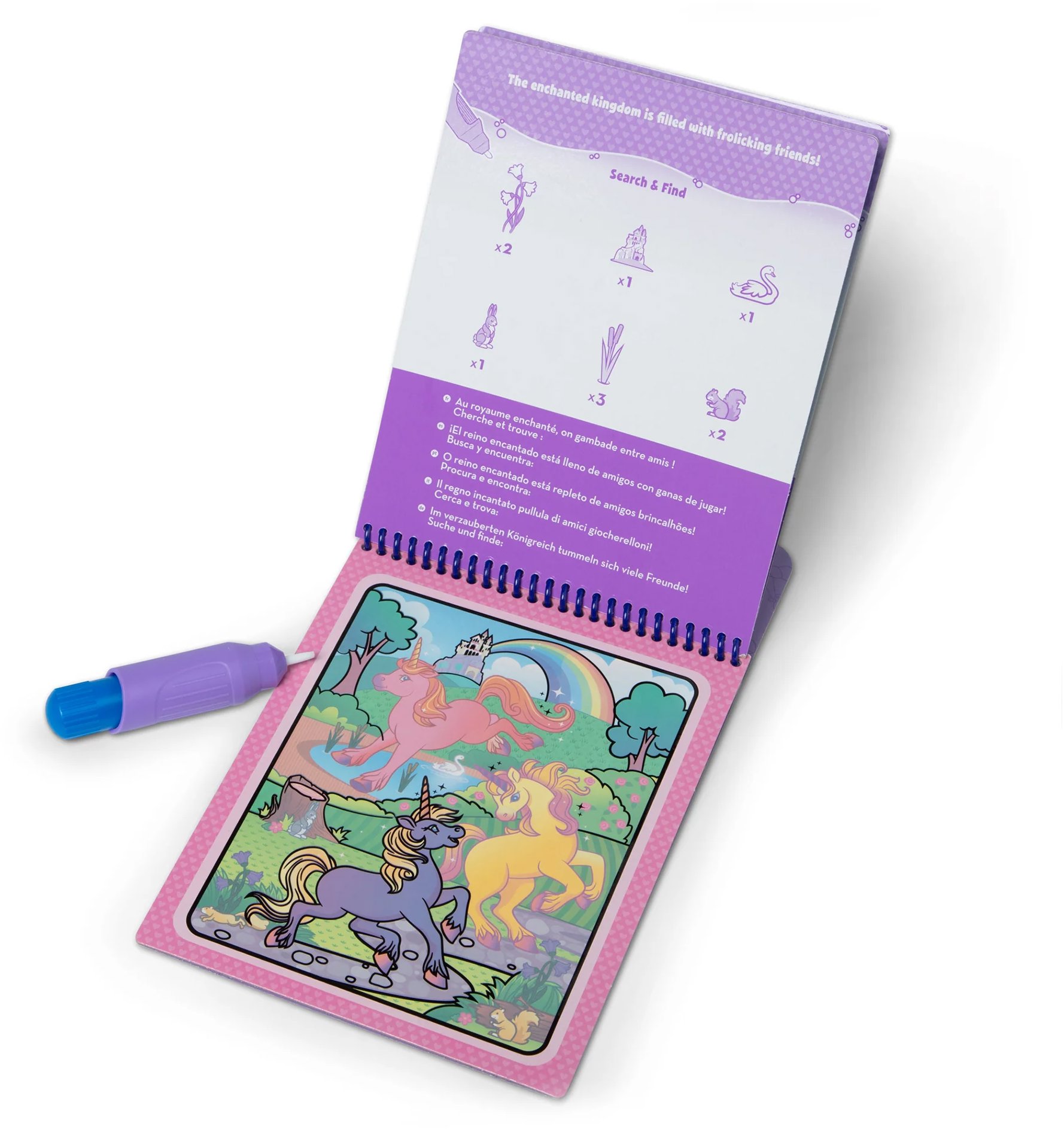 Melissa & Doug Water Wow Kouzlení vodou Jednorožec