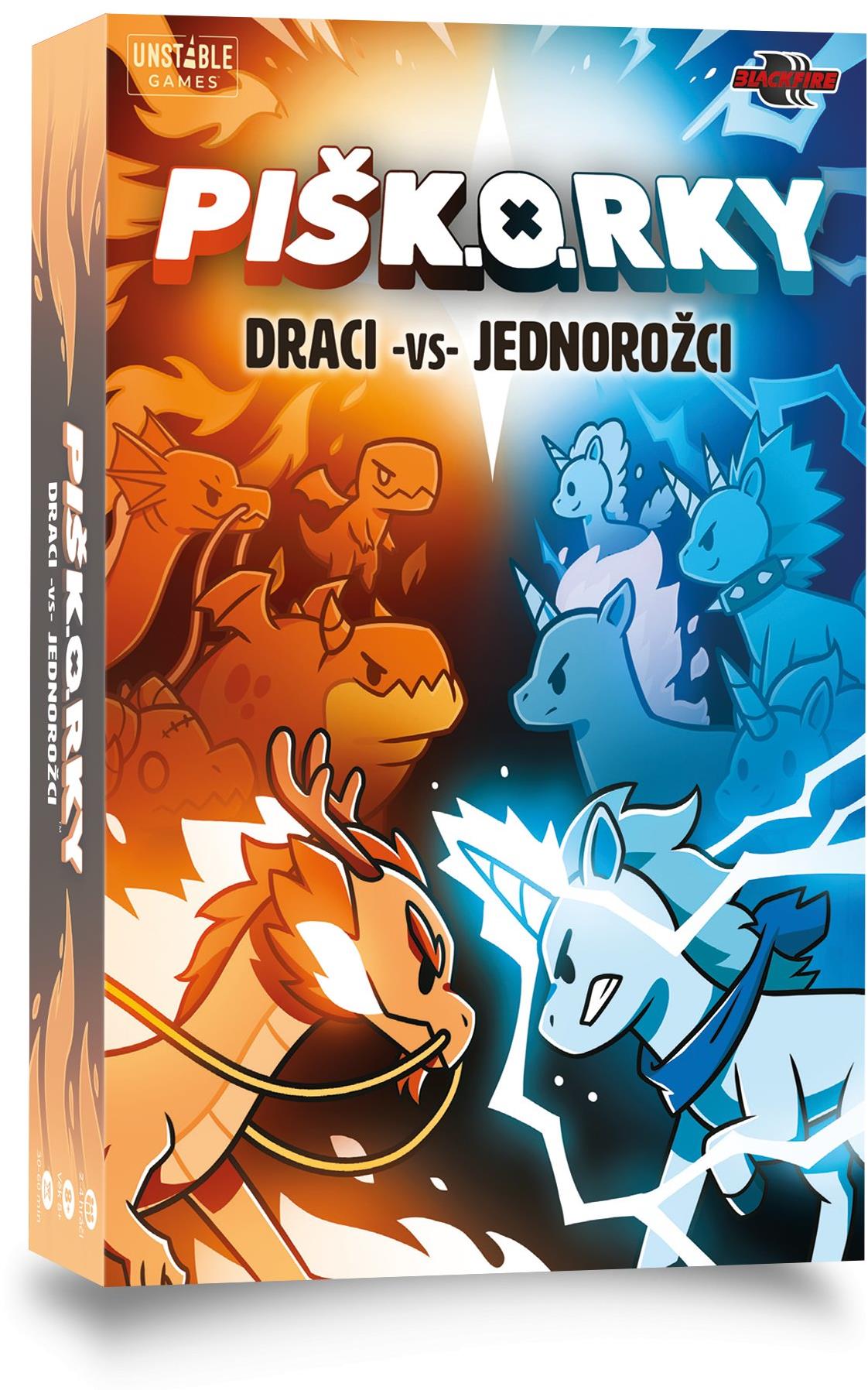PIŠK.O.RKY: Draci vs Jednorožci