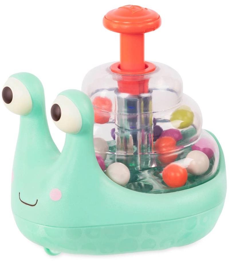 B.toys Svíticí šnek s kuličkami