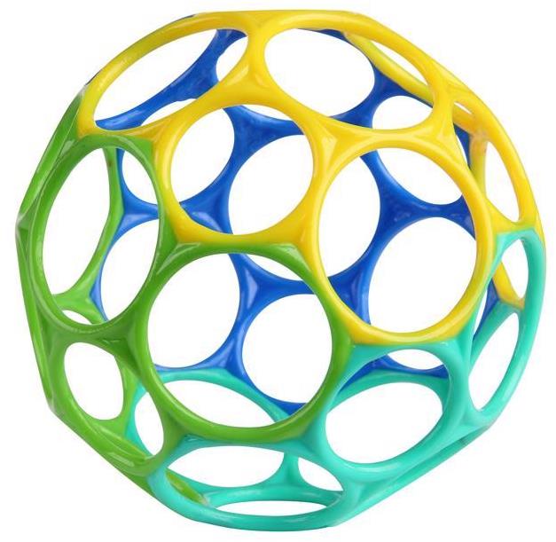 Oball Classic 10 cm modro/zelená