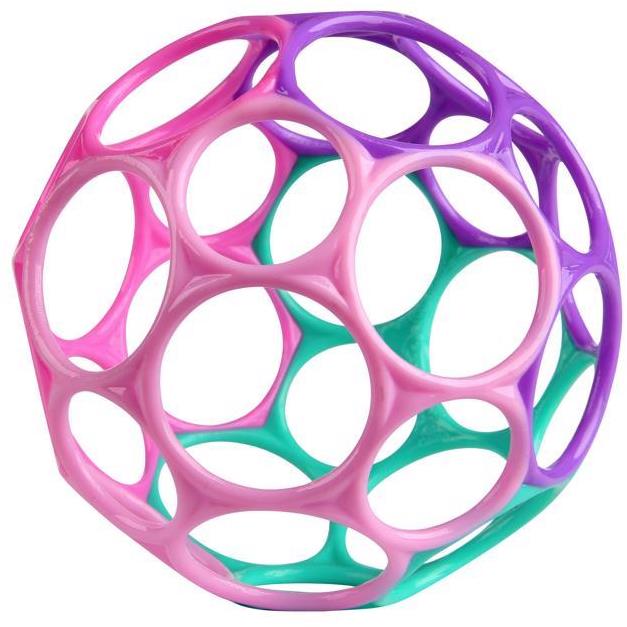 Oball Classic 10 cm růžovo/fialová