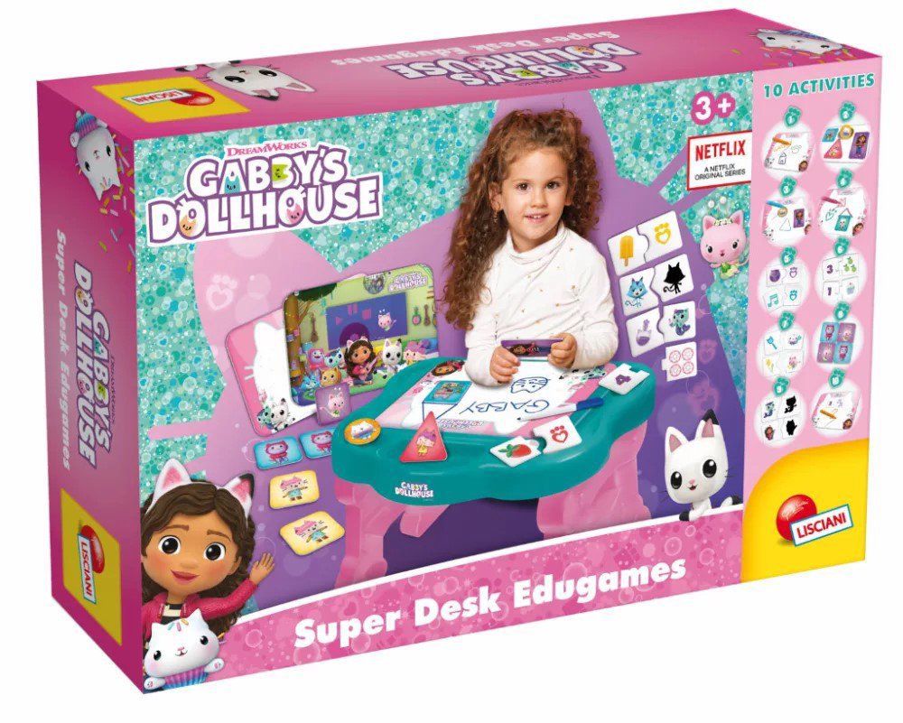Gábinin kouzelný domek Stoleček s edu-hrami
