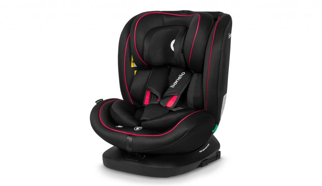 Lionelo Bastiaan i-Size s isofixem Black Red