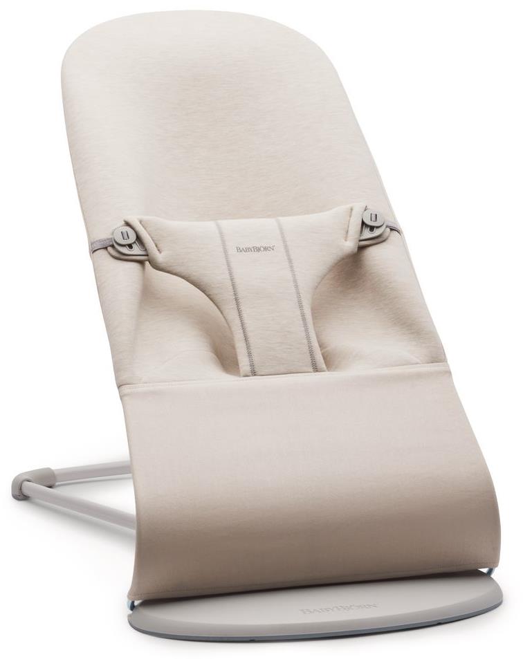 Babybjörn Bliss 3D Jersey Light Beige, světle šedá konstrukce