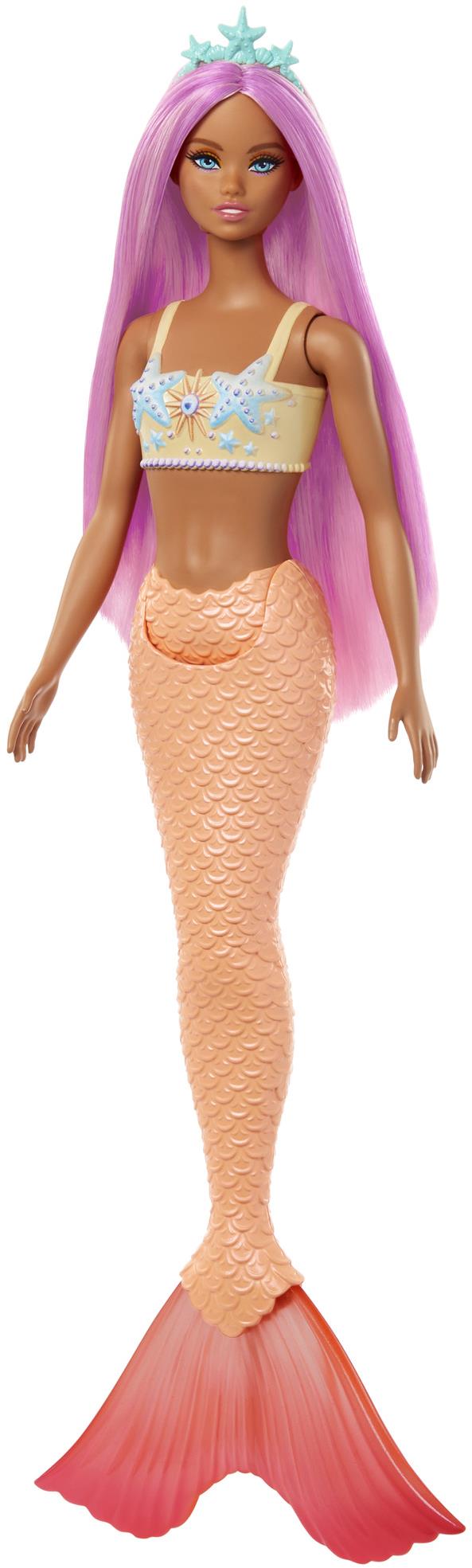 Barbie Pohádková mořská panna žlutá