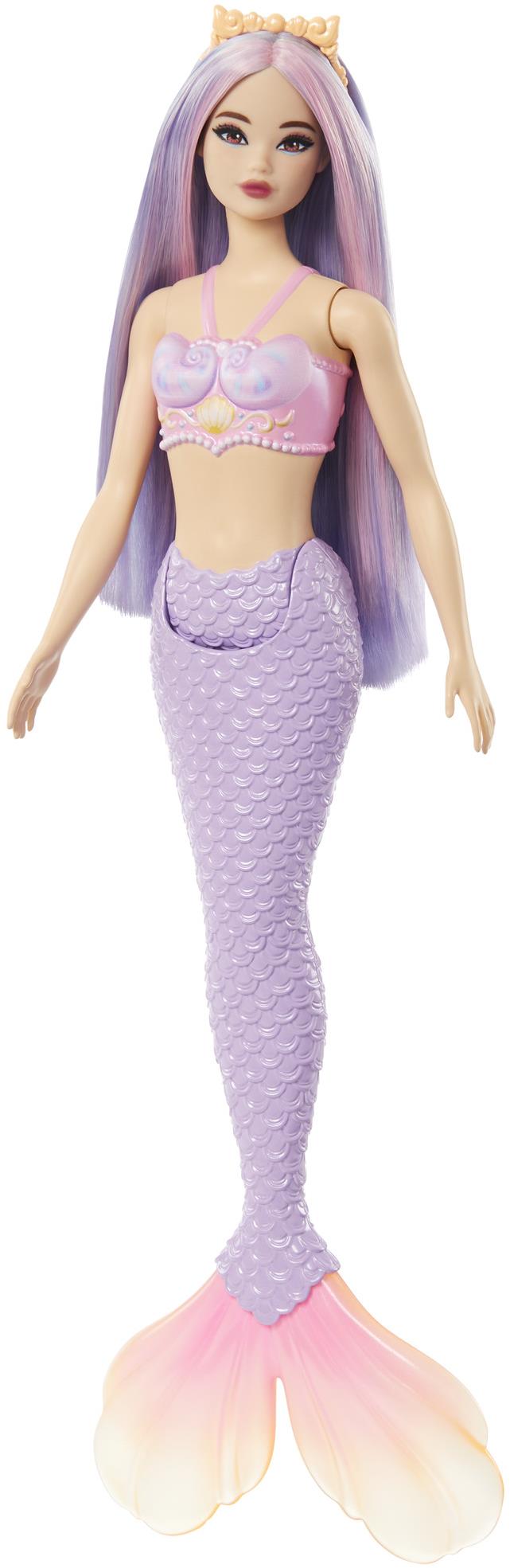 Barbie Pohádková mořská panna fialová