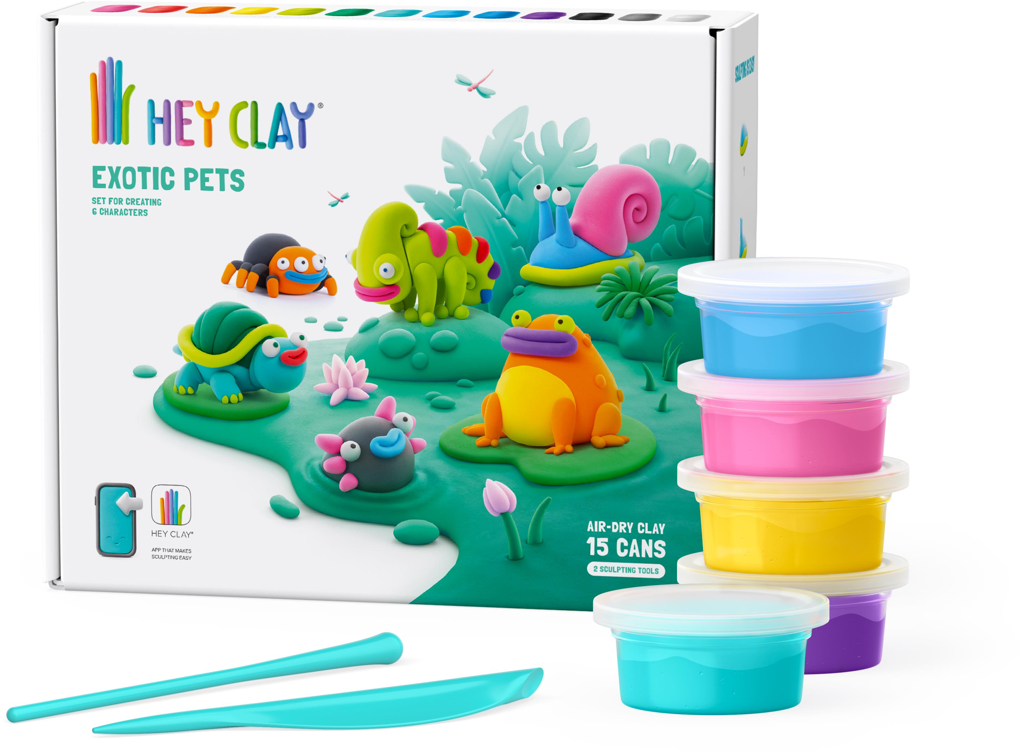 Hey Clay Exotické zvířata