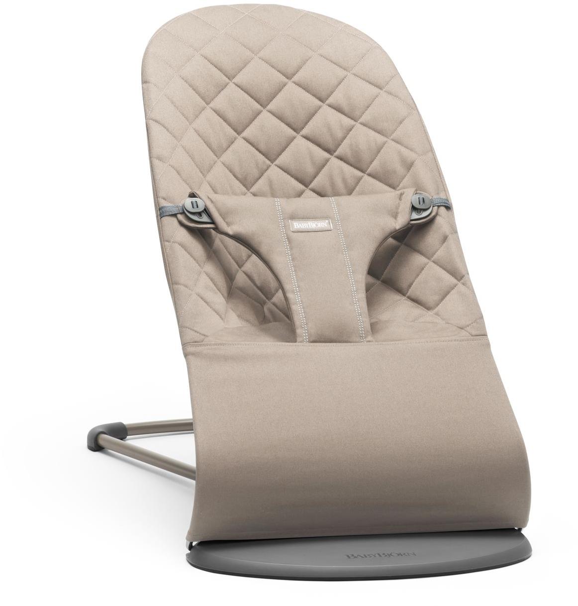 Babybjörn Bliss Sand Grey Woven, tmavě šedá konstrukce