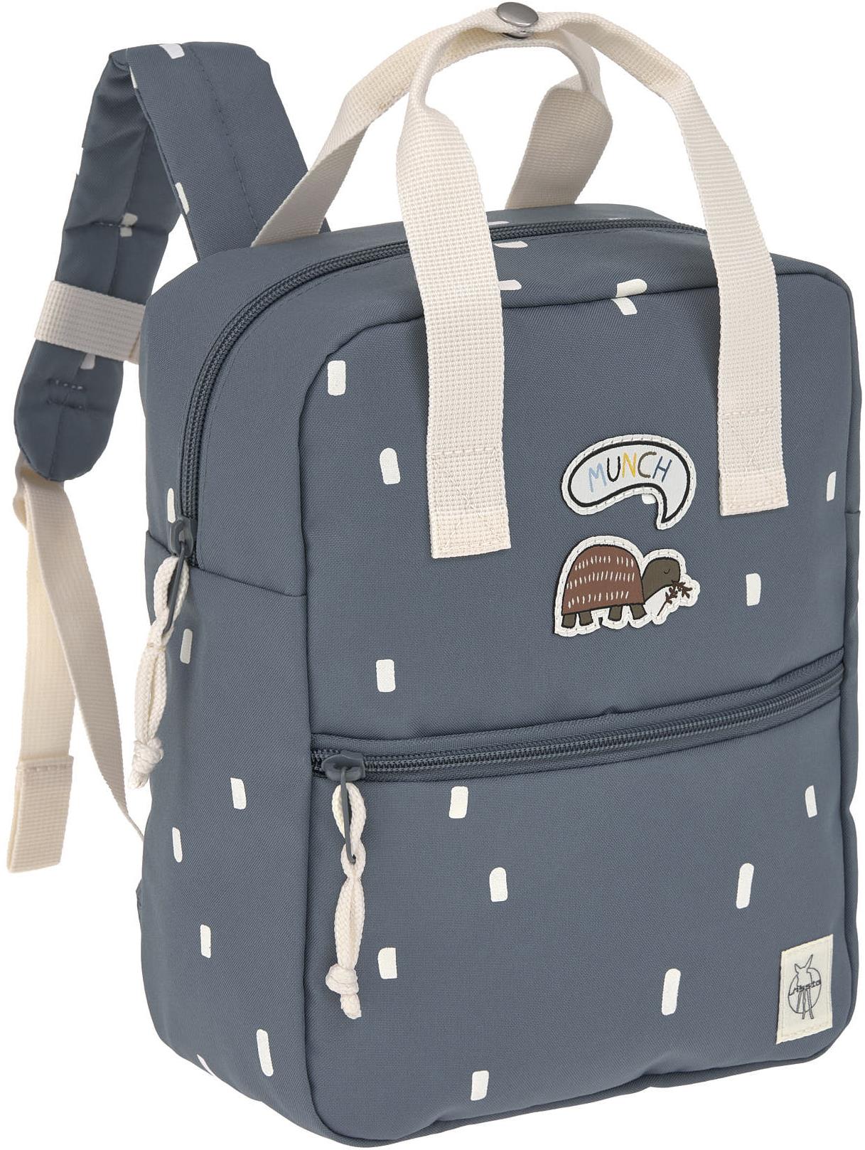Lässig Mini Square Backpack Happy Prints midnight blue