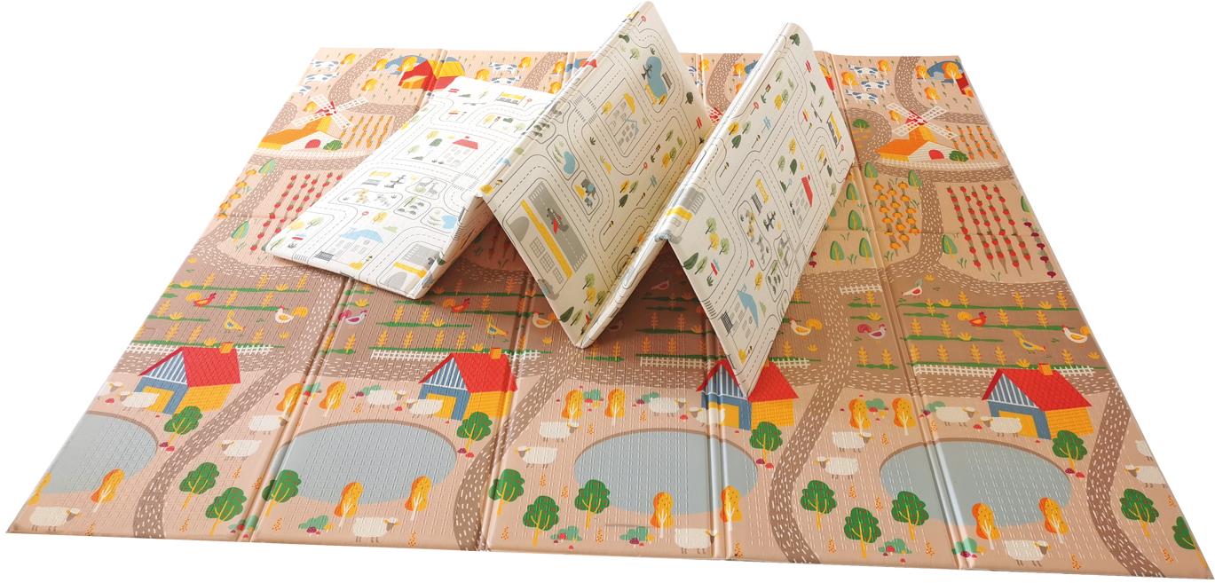Asalvo Play Mat XXL 200 × 180 cm Farm-City