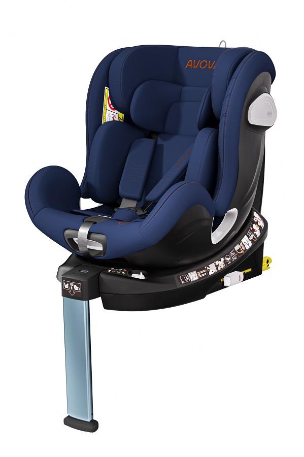Avova Swan-fix i-Size 2024 40-125 cm River Blue