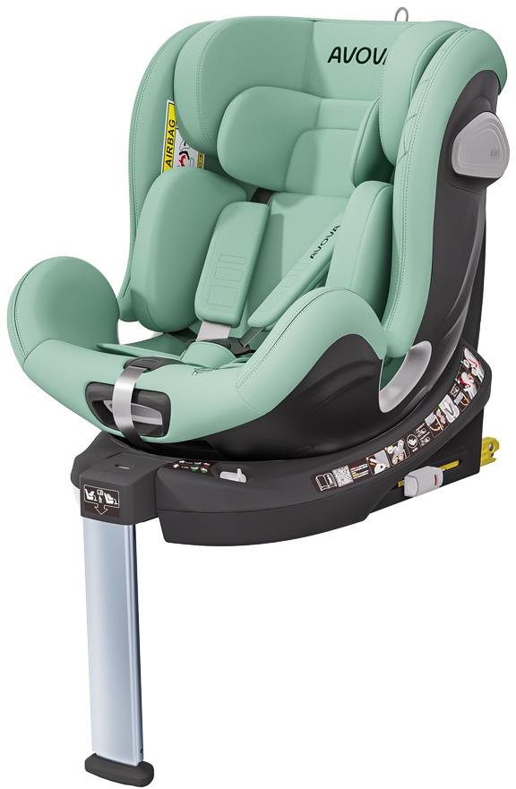 Avova Swan-fix i-Size 2024 40-125 cm Lime Green