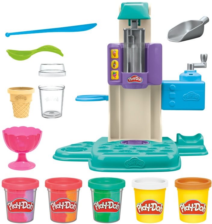 Play-Doh Zakřivená zmrzlinárna
