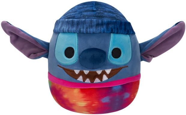 Squishmallows Disney Stitch v čepici a tričku