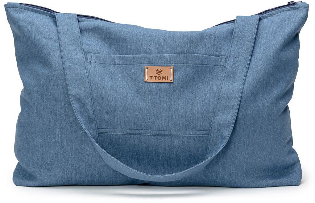 T-TOMI Shopper Bag Denim Washed