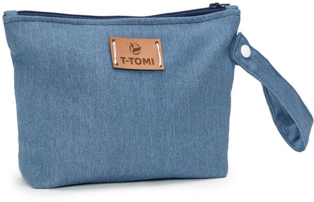 T-TOMI Small Baggie Denim Washed