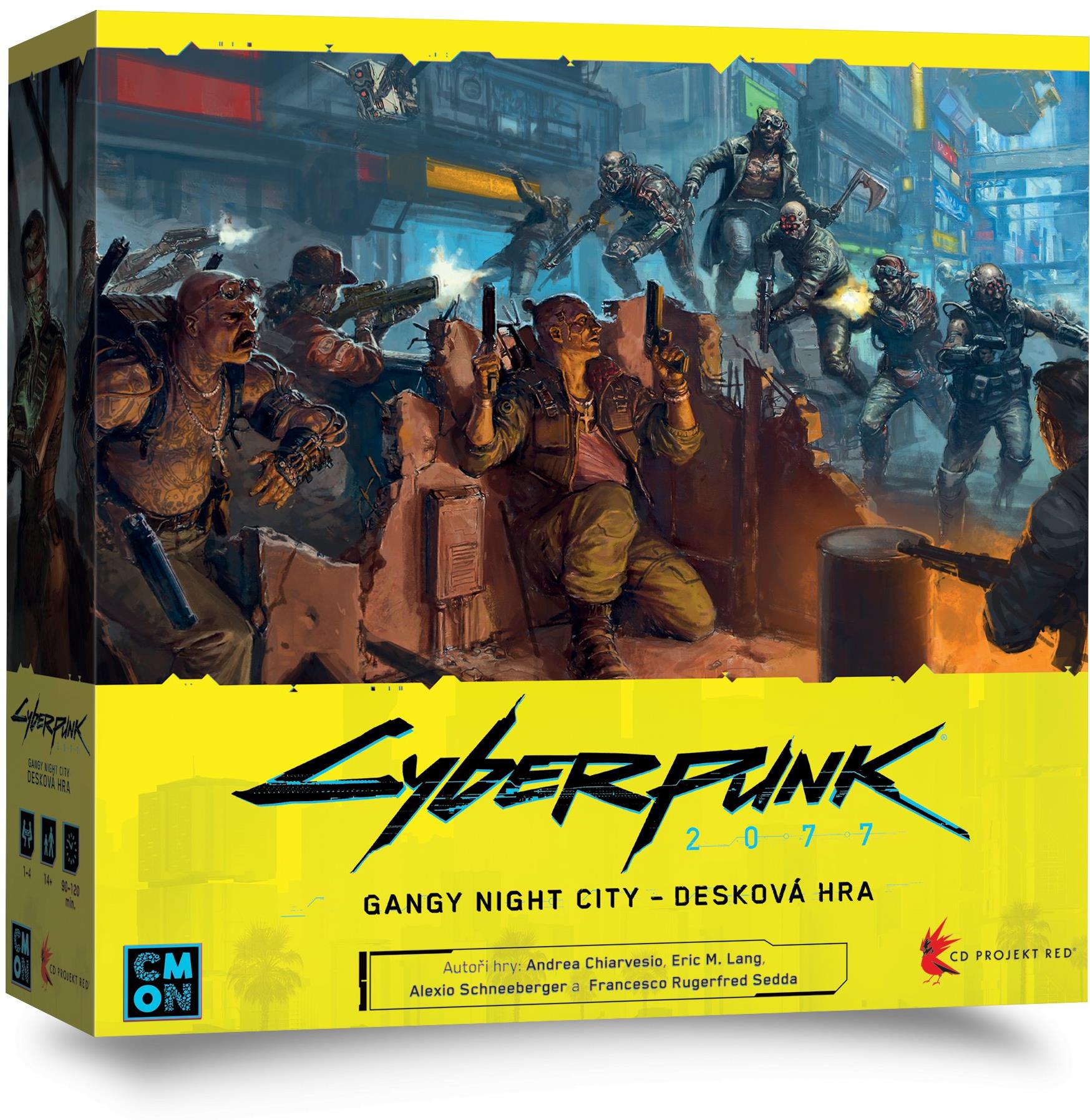 Cyberpunk 2077: Gangy Night City - Desková hra