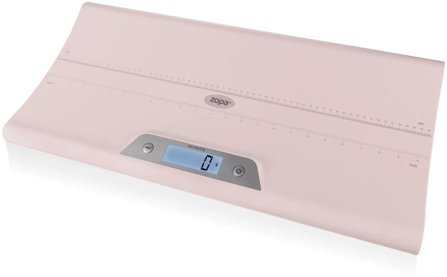 Zopa Digitální dětská váha Pink
