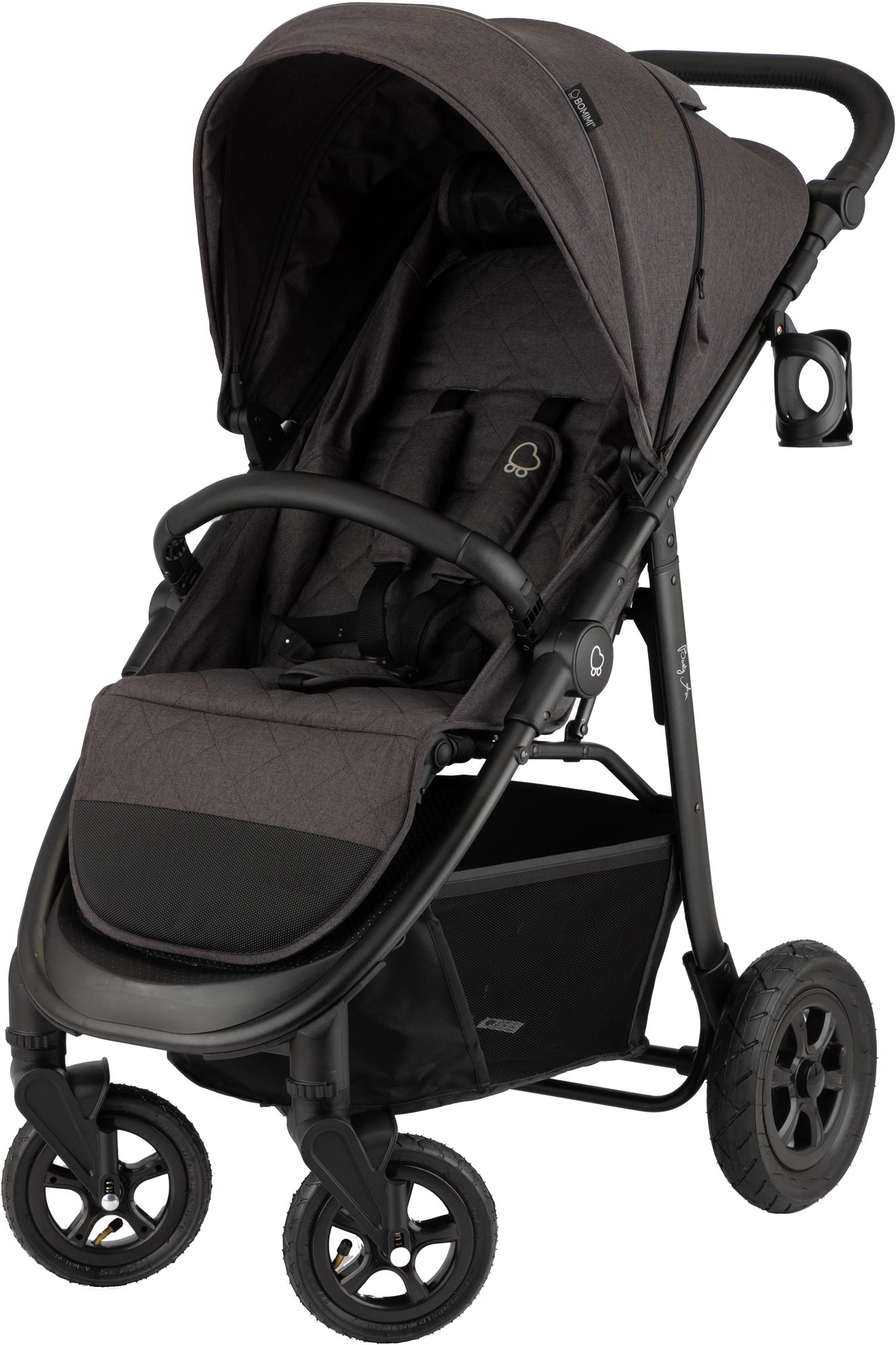 Bomimi Basty Air sporťák Anthracite melange