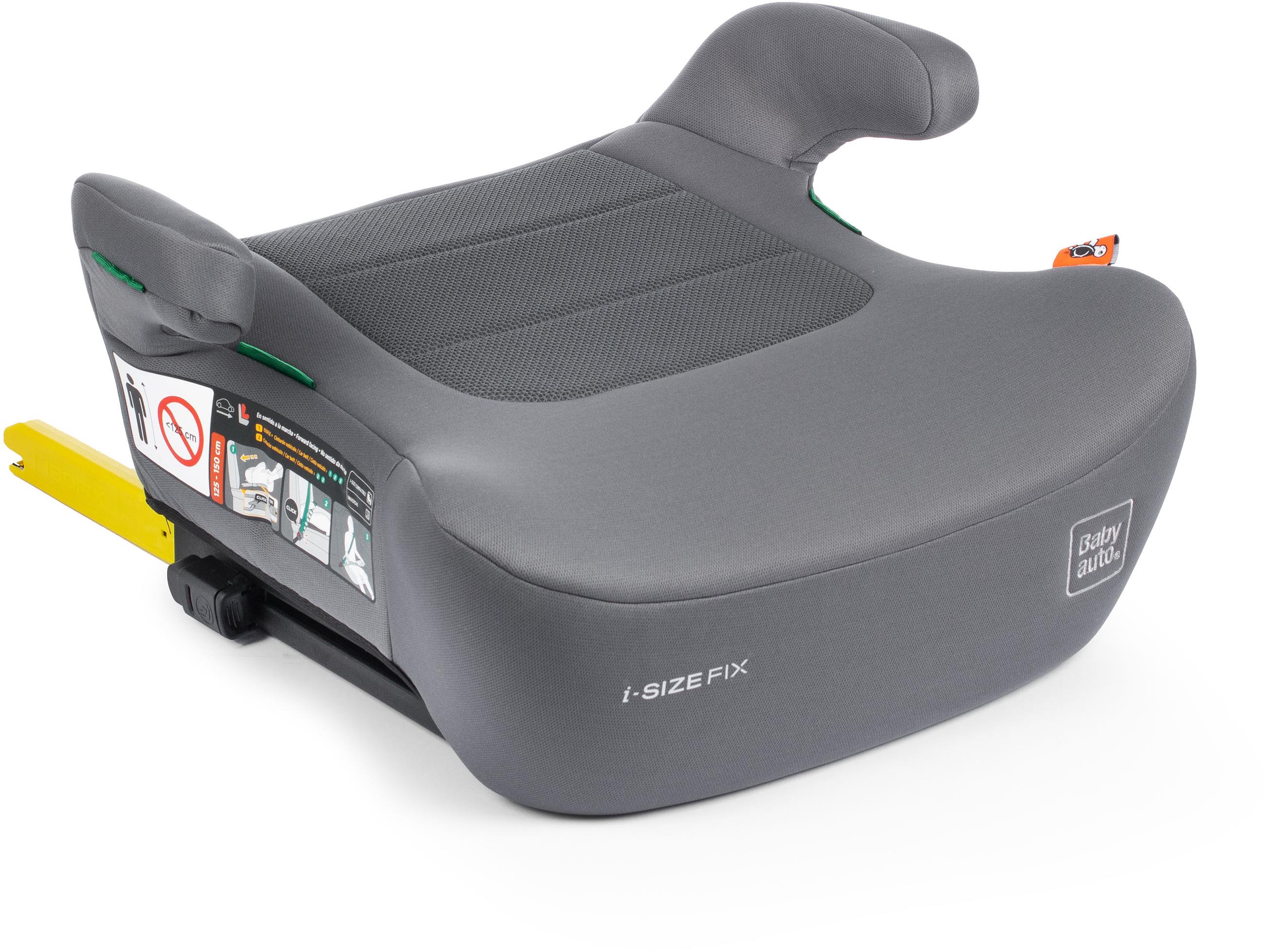 BabyAuto Gekko i-Fix i-Size 125-150 cm velký Phantom grey