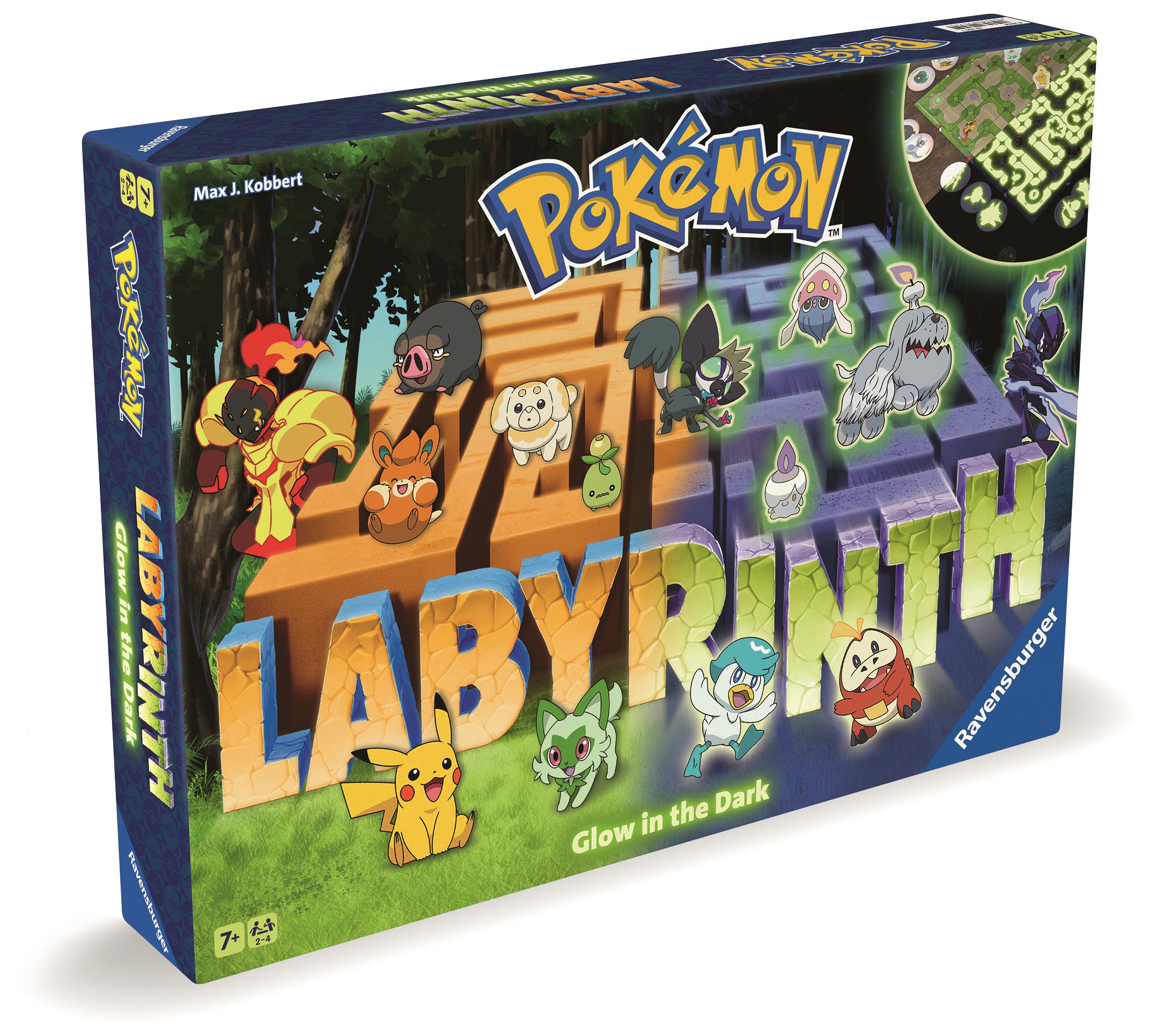 Ravensburger 228393 Labyrinth Pokémon Noční edice