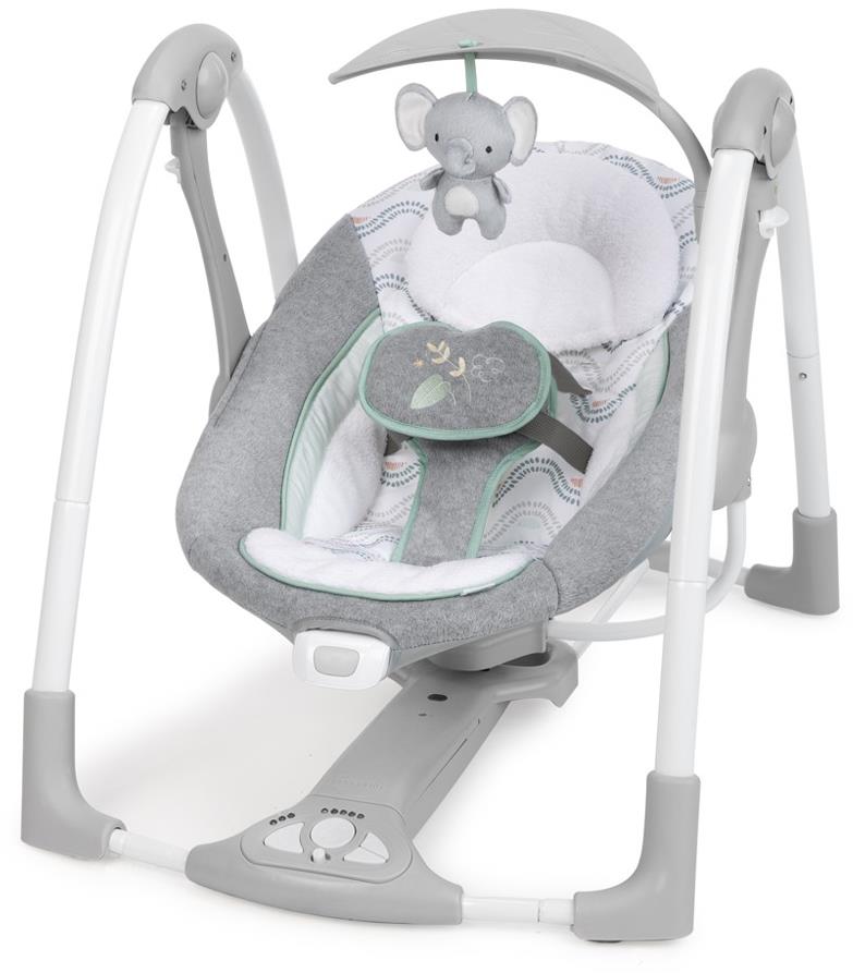 Ingenuity Houpačka konvertibilní s adaptérem vibrující s melodií Swell 2v1