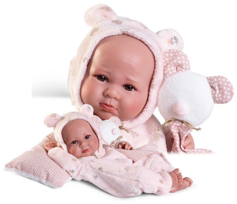Antonio Juan 50416 Luca - realistické miminko s celovinylovým tělem - 42 cm