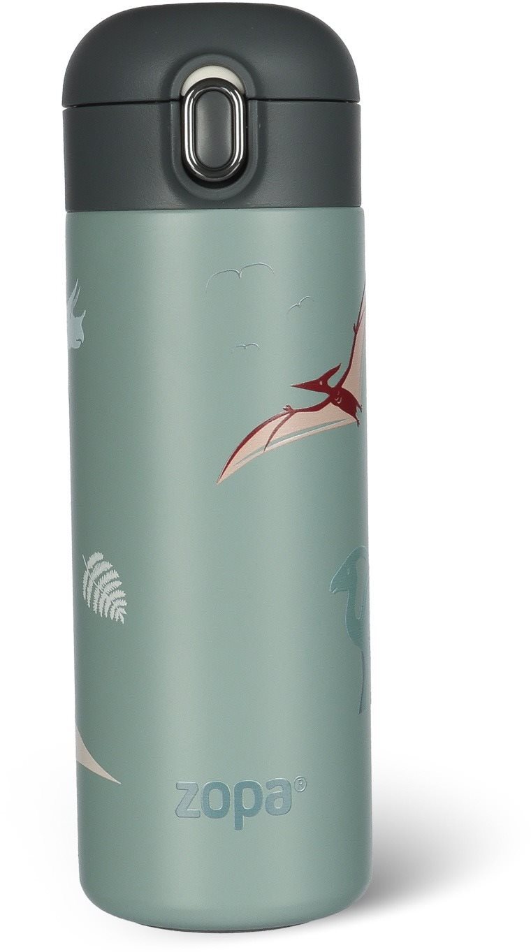 Zopa Termoska na tekutiny s brčkem Dino 400 ml