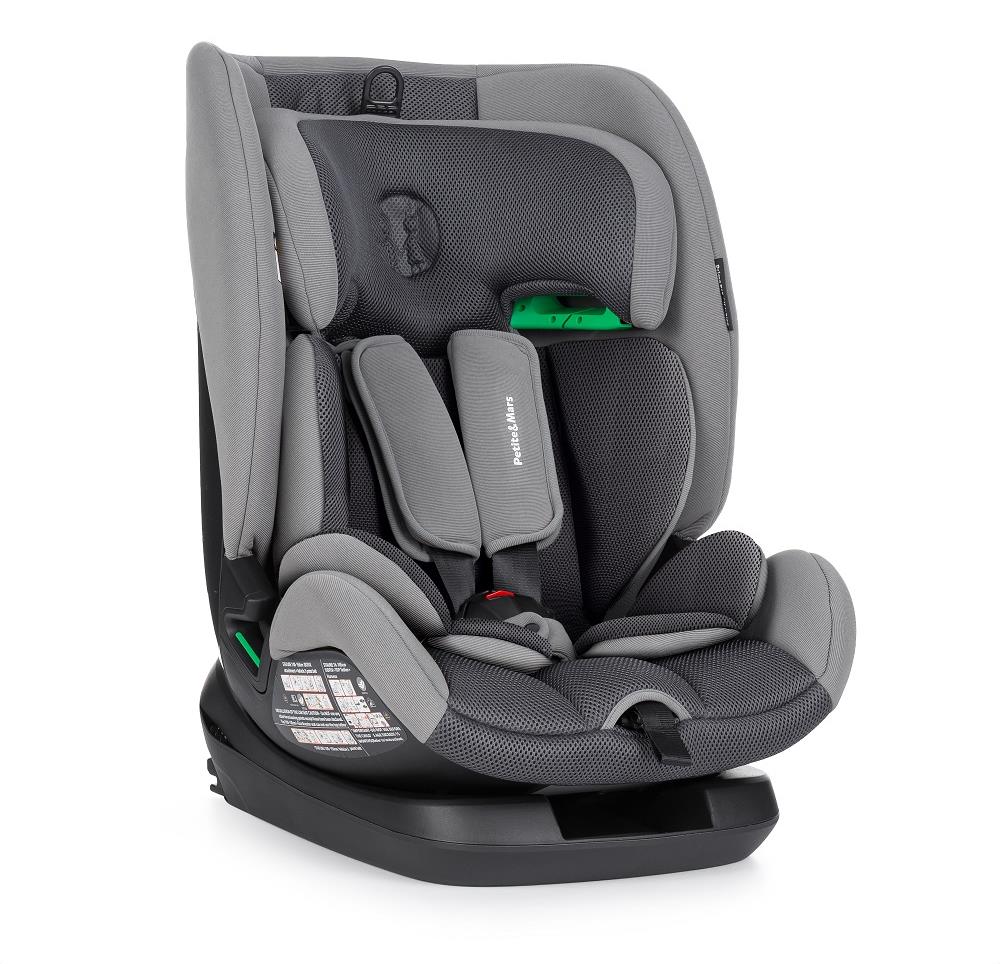 PETITE&MARS Prime Pro i-Size Grey Air 9-36 kg