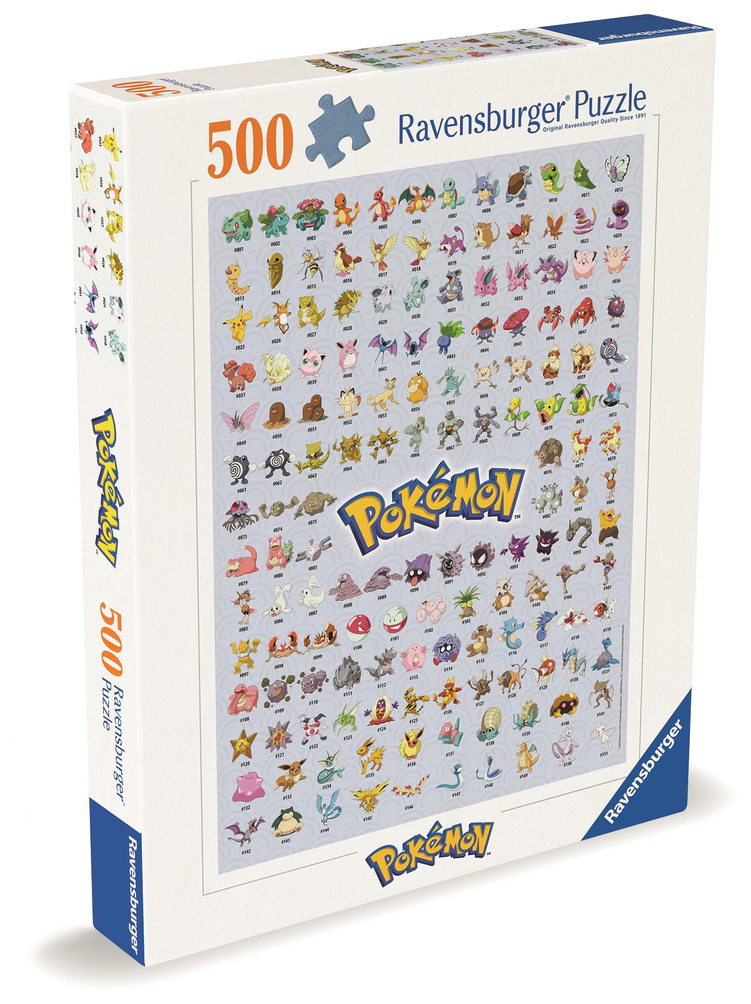 Ravensburger 120005117 Prvních 151 Pokémonů