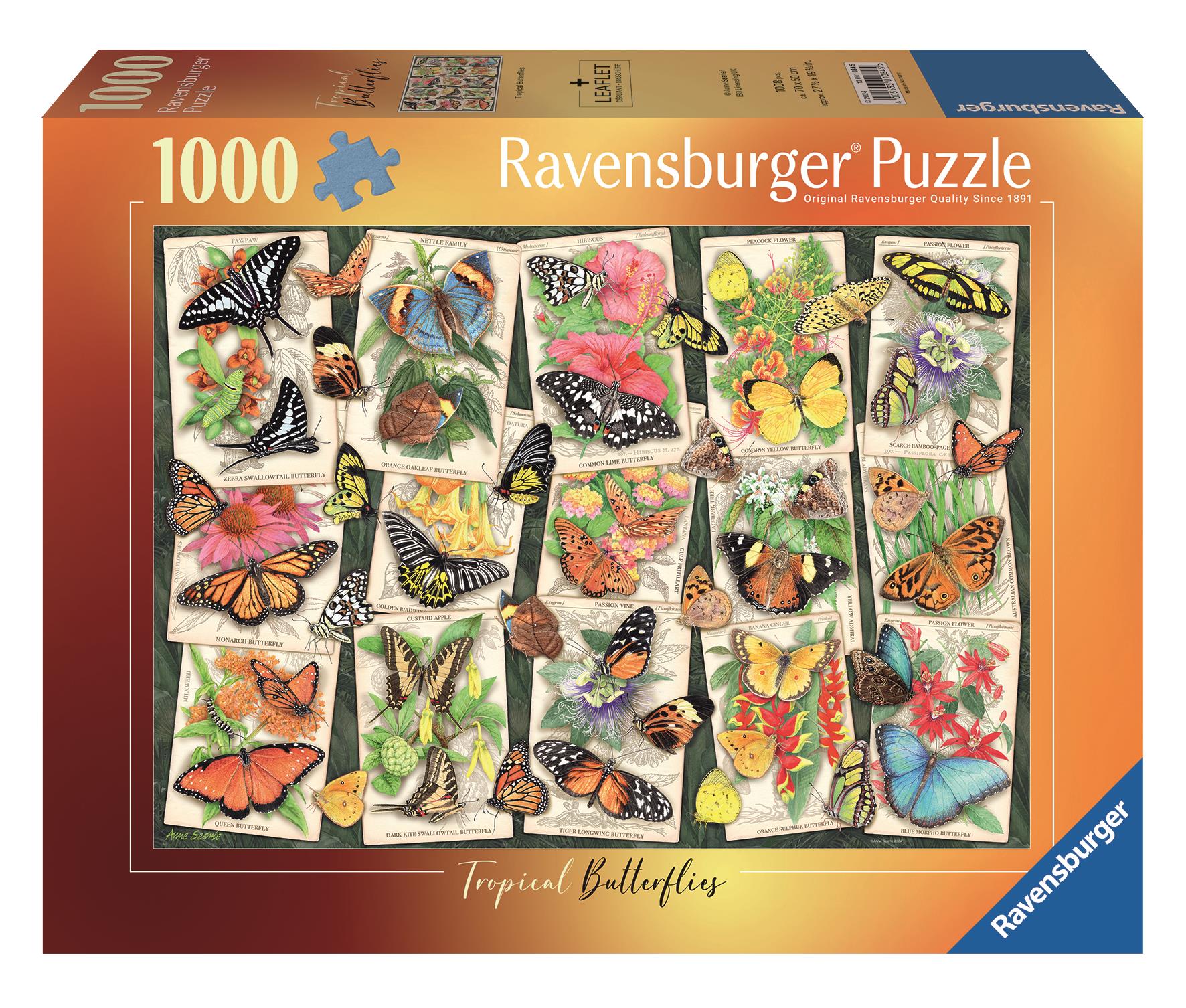 Ravensburger 120010845 Tropičtí motýli