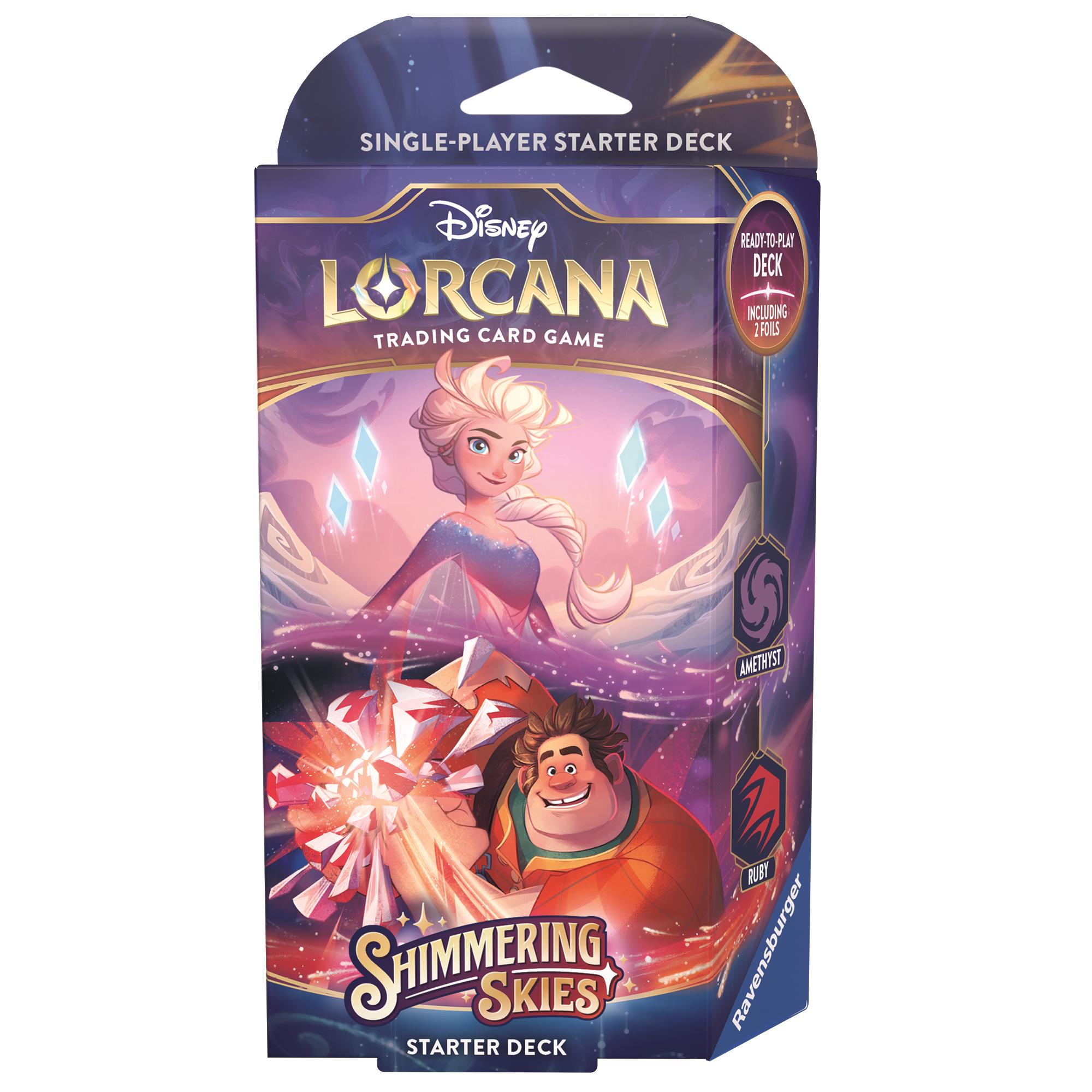 Disney Lorcana: Shimmering Skies - Starter Deck Amethyst & Ruby