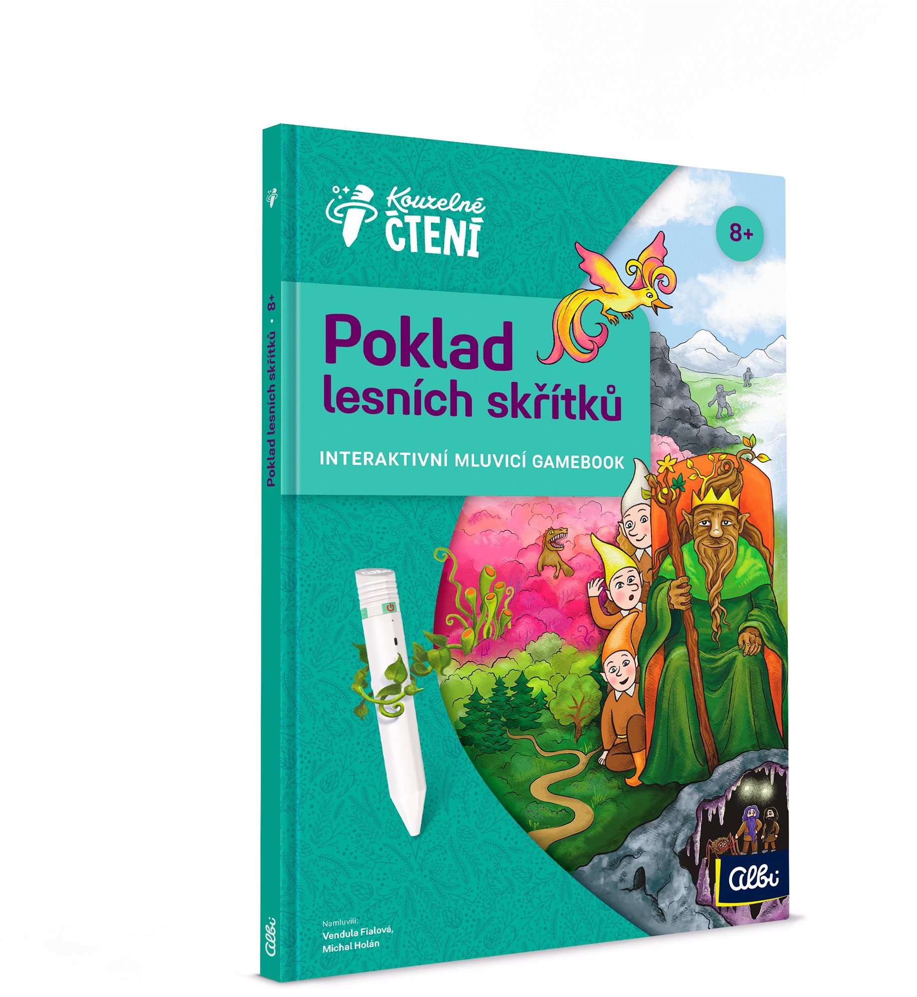 Kouzelné čtení Gamebook Poklad lesních skřítků
