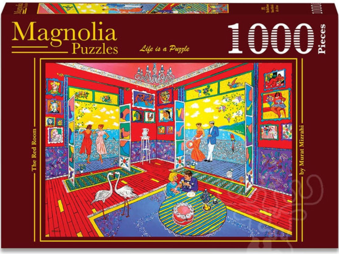 Magnolia Červený pokoj 1000 dílků
