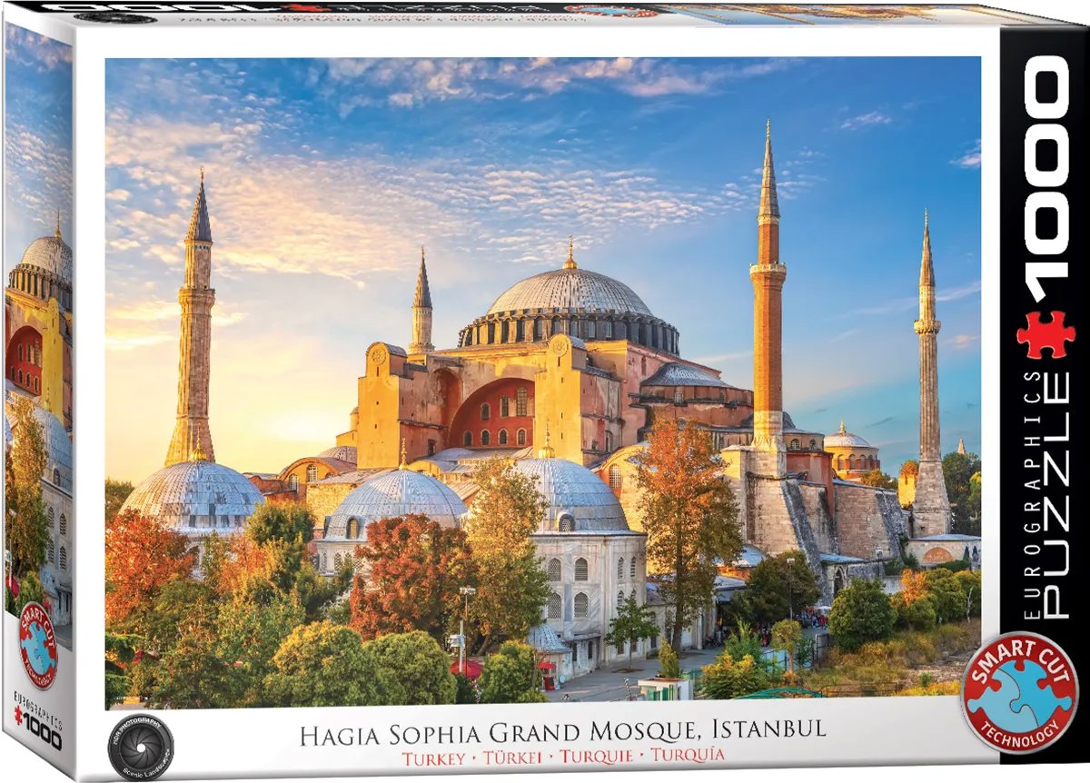 Eurographics Hagia Sofia, Turecko 1000 dílků