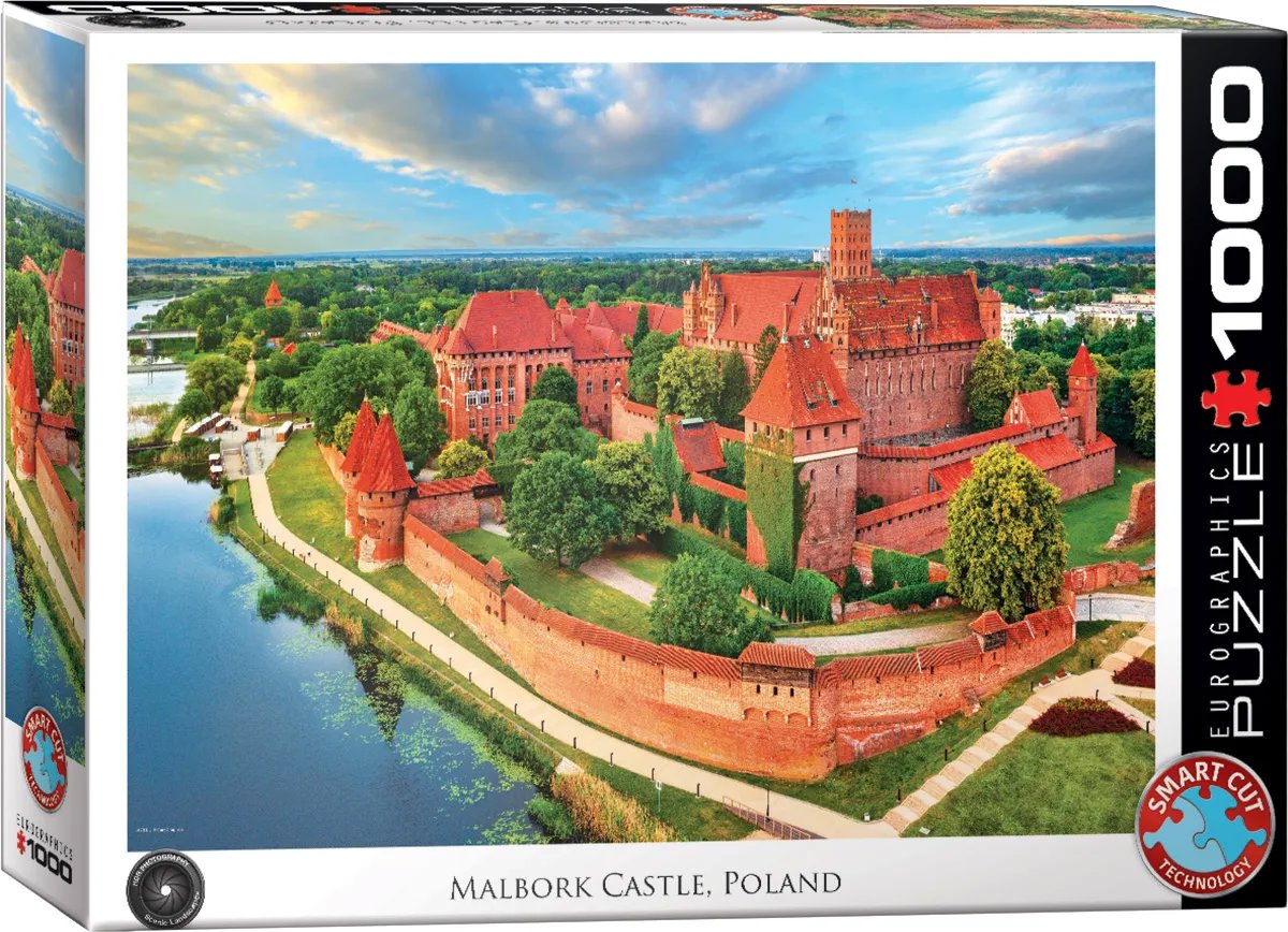 Eurographics Hrad Malbork, Polsko 1000 dílků