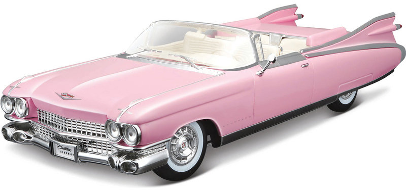 Maisto Cadillac Eldorado Biarritz 1959 1:18 růžová