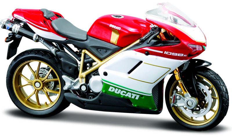 Maisto Ducati 1098 S Tricolore 1:18