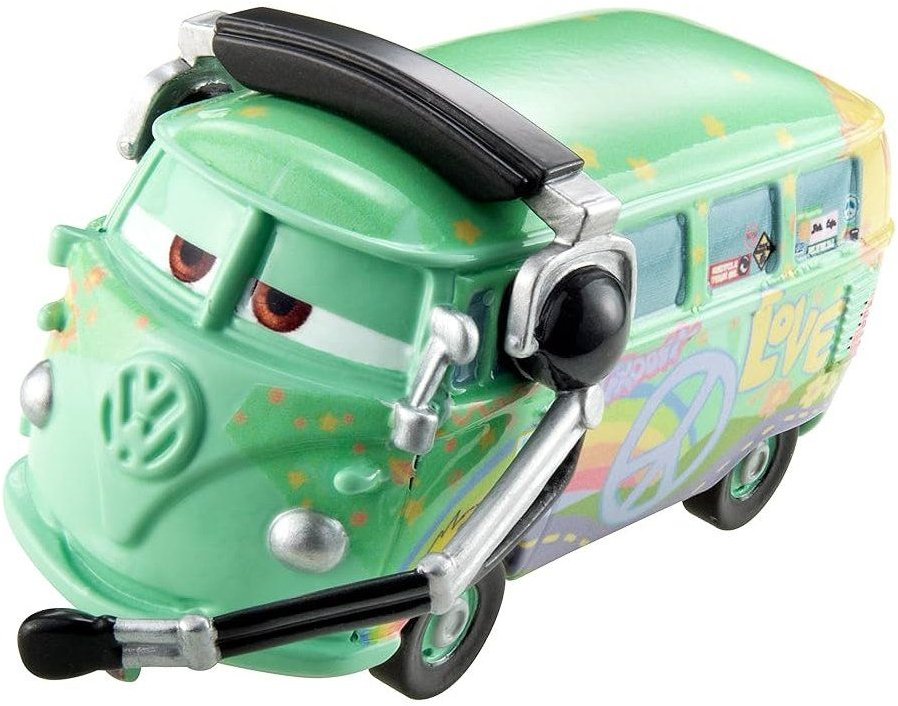 Mattel Disney Cars Race Team Fillmore With Headset