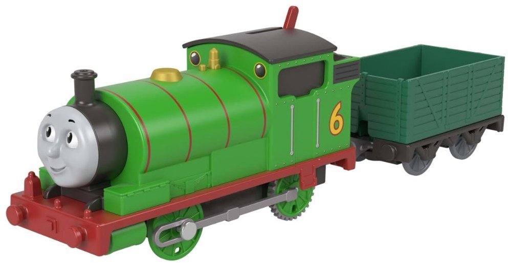 Mattel Mašinka Tomáš 80th anniversary Percy s vagónem motorizovaná
