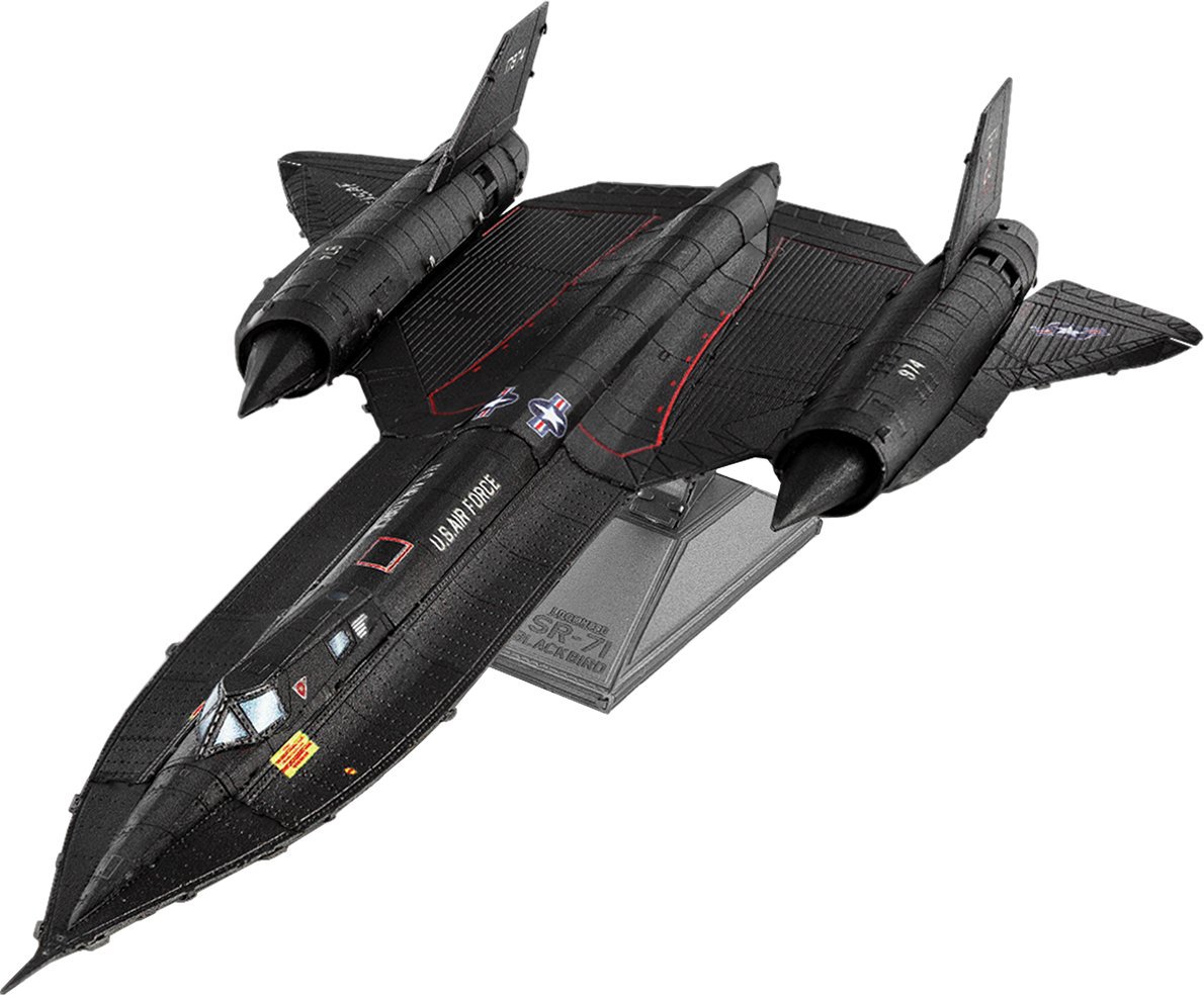 Metal Earth 3D puzzle Letoun Lockheed SR-71 Blackbird