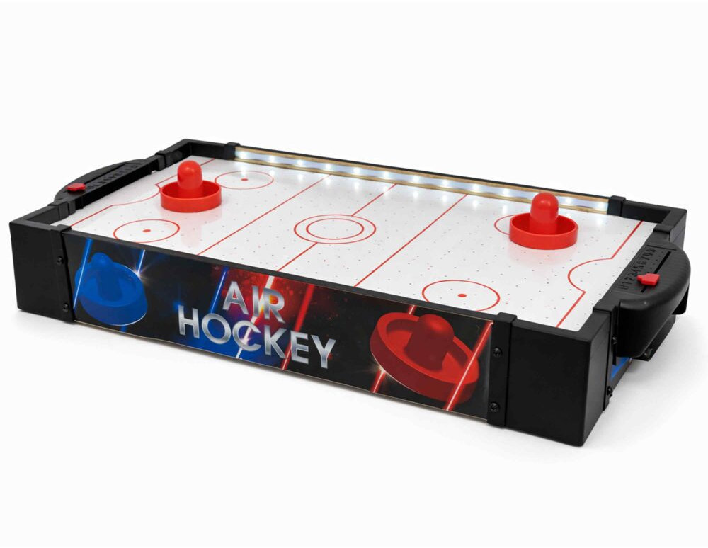 MG Air Hockey V2 stolní hokej pro děti, černý