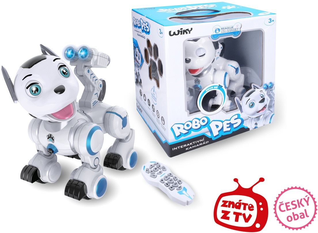 Wiky Robo-pes - interaktivní robotická hračka pro děti
