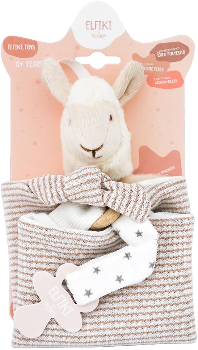 ELFIKI Eko Friendly Měkoušci Kouzelný usínáček Lama Sammy