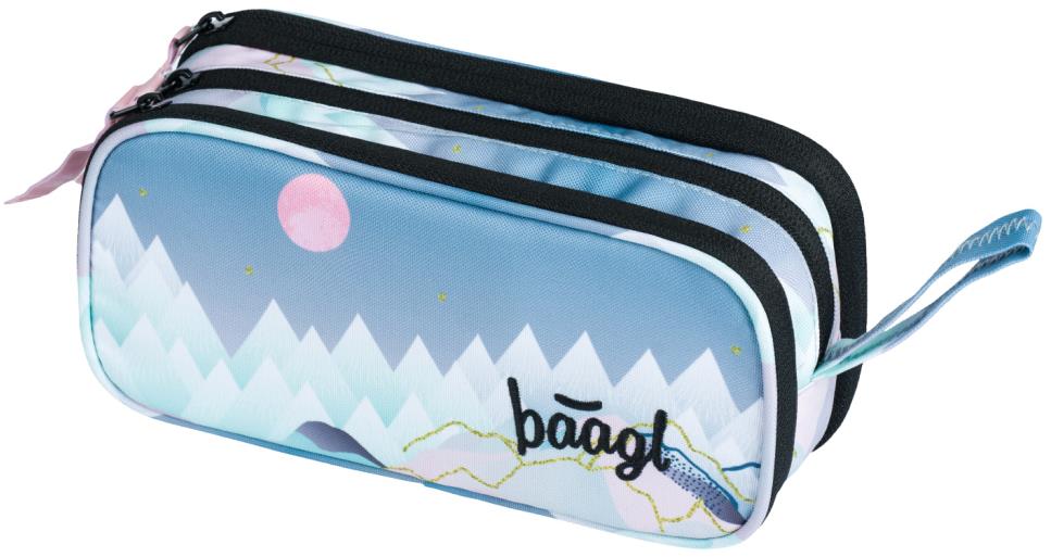 BAAGL ETUE EGGY MOON Penál, světle modrá, velikost