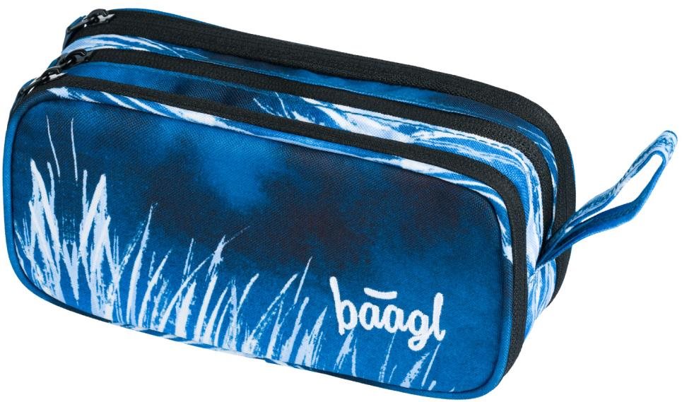 BAAGL ETUE EGGY STEEL Penál, tmavě modrá, velikost