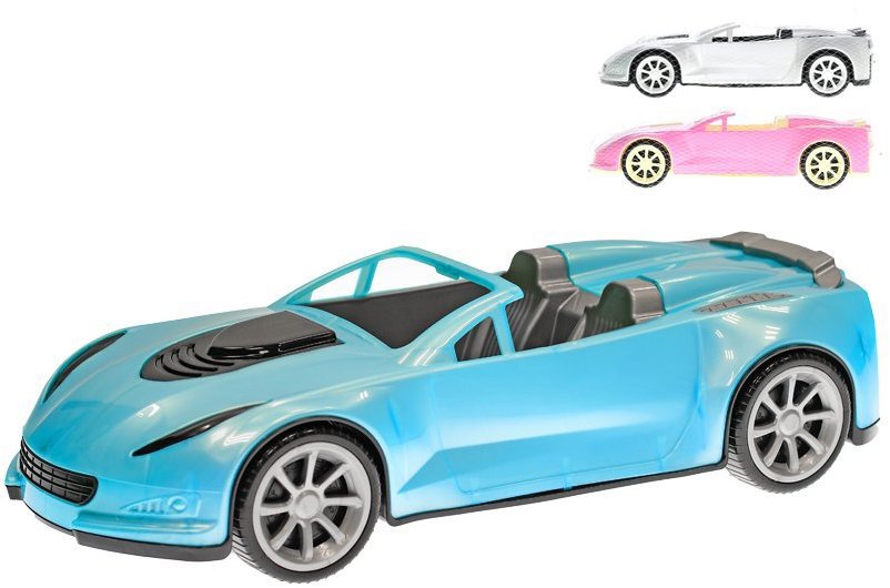 Mikrotrading Auto kabriolet 39 cm, volný chod, plast