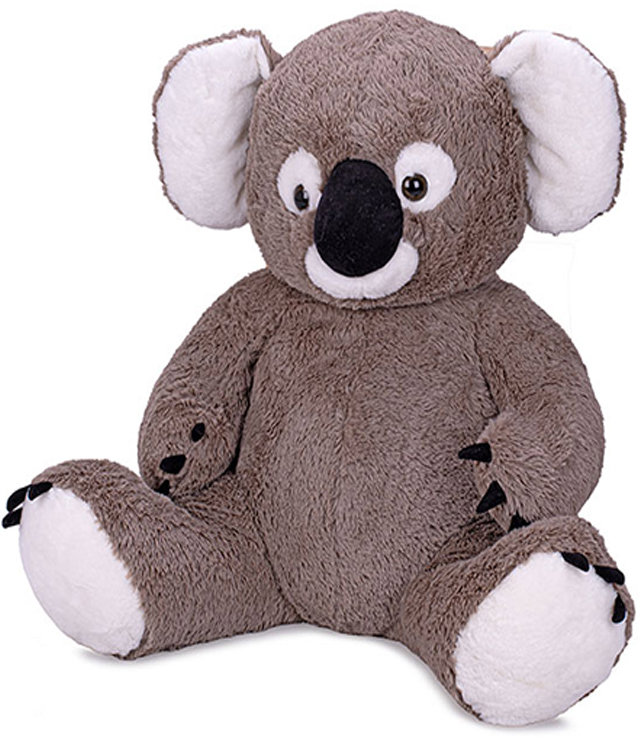 Mikrotrading Plush Friends koala plyšová 80 cm sedící 0m+ šedá