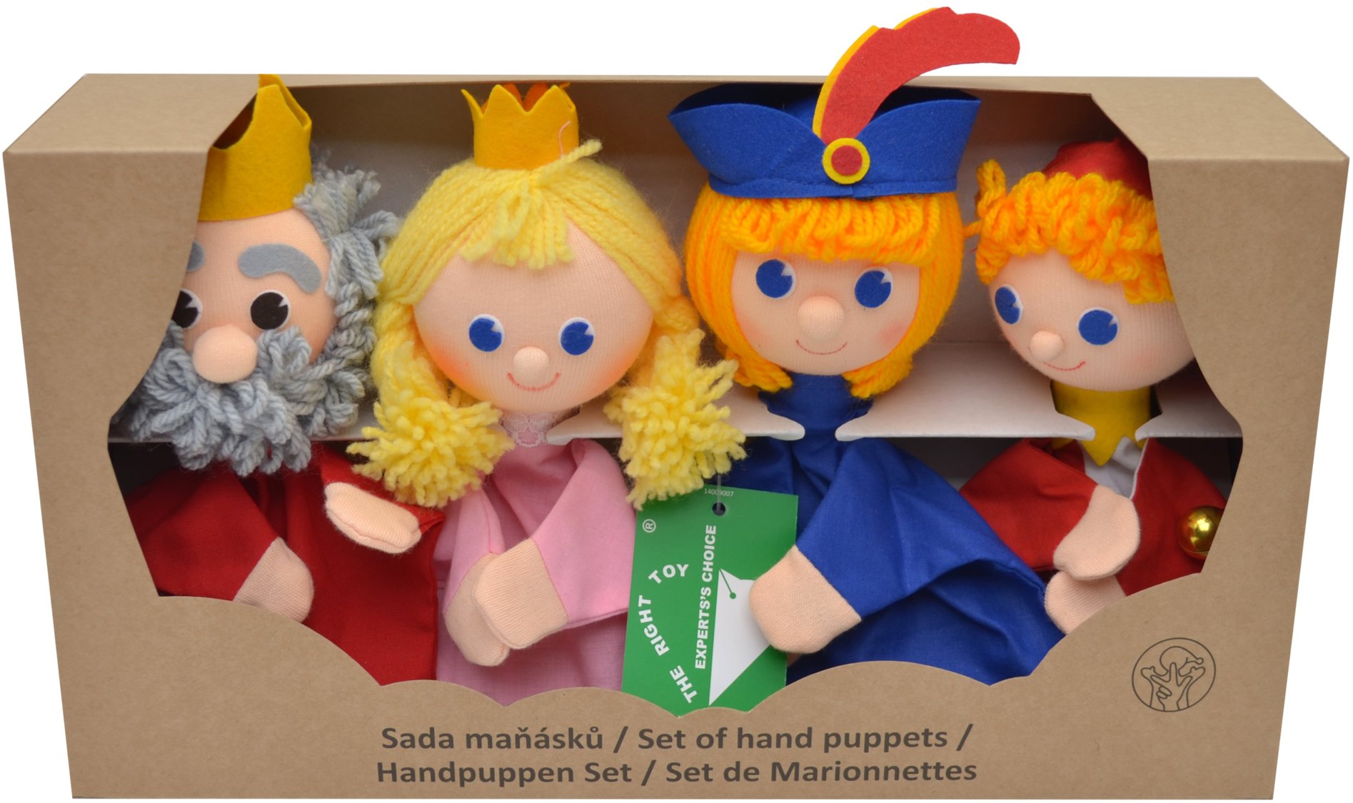 MUNABO Krabička maňásků-Královský dvůr