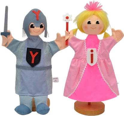 Sada Rytíř-Princezna, logopomůcky